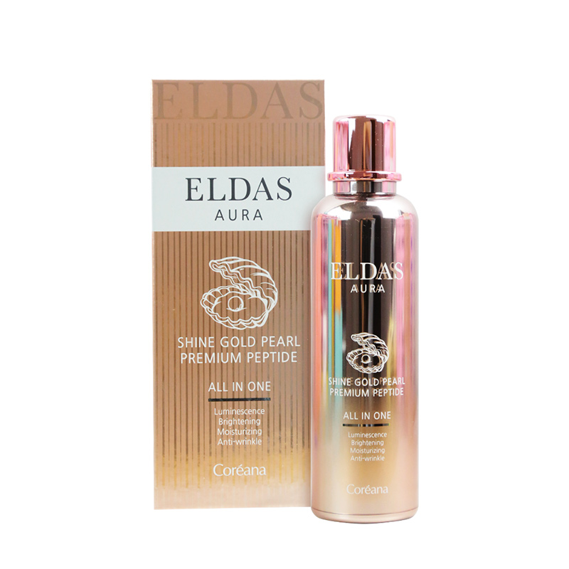 Serum tế bào gốc Eldas Aura Coreana Shine Gold Pearl Premium Peptide 100ml