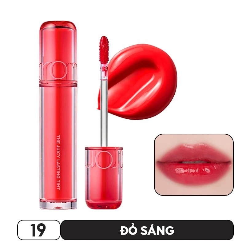 Son Romand (Son Kem Lì Zero Velvet, Son Bóng Juicy Lasting và Glasting Water Tint)