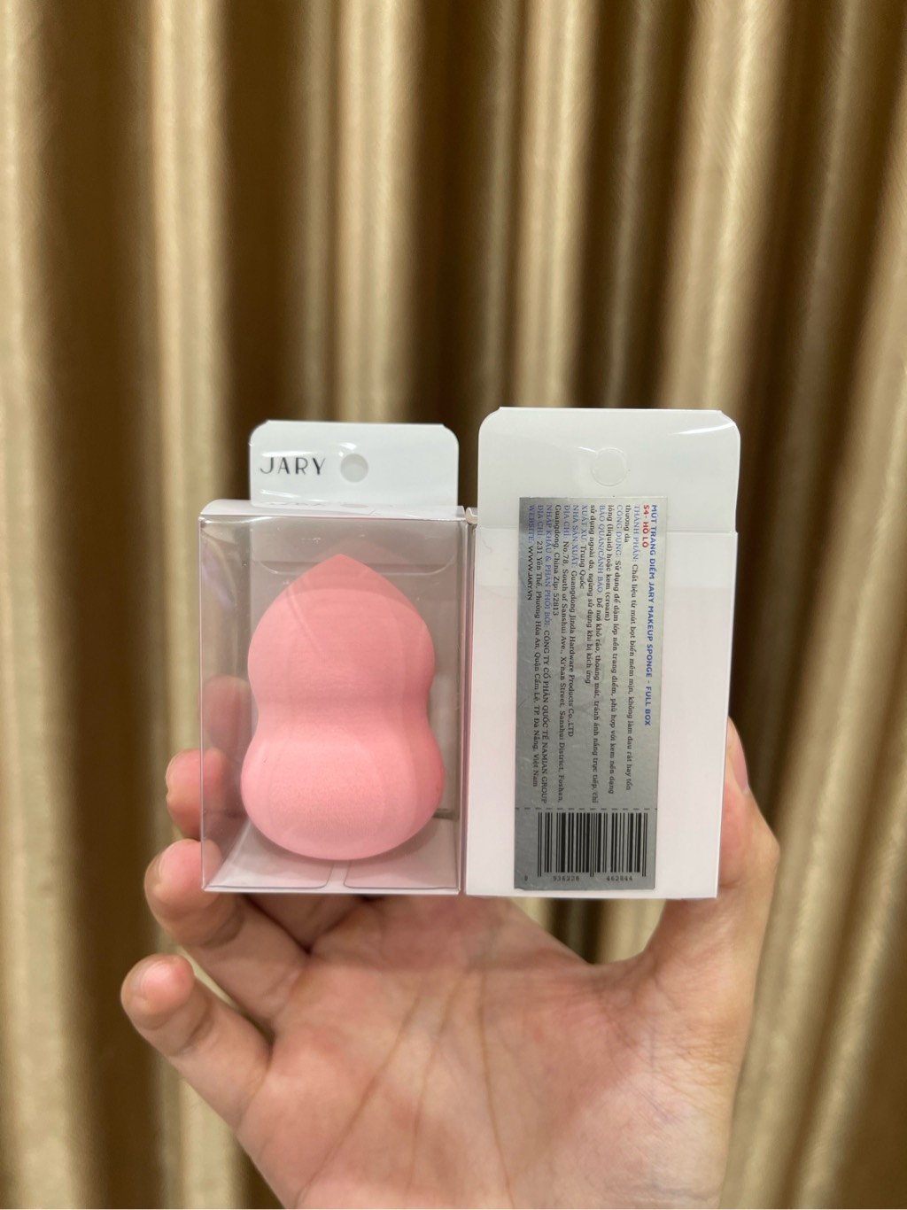 a156 - Mút Trang Điểm Makeup Jary SPONGE - Full Box