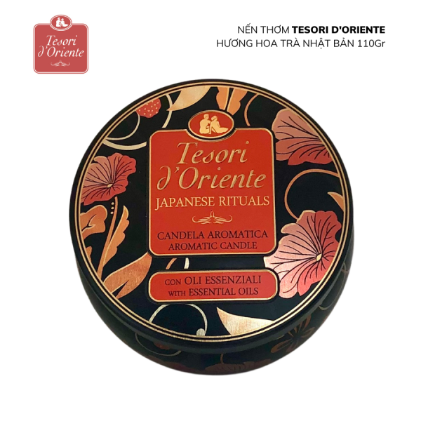 Nến Thơm Tesori d'Oriente 109gr Thư Giãn Với 3 Tầng Mùi Hương (Cả set và lẻ) LYO