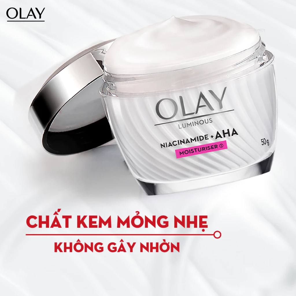 f067 - Kem dưỡng mờ thâm, đều màu da Luminous Niacinamide + AHA 50g