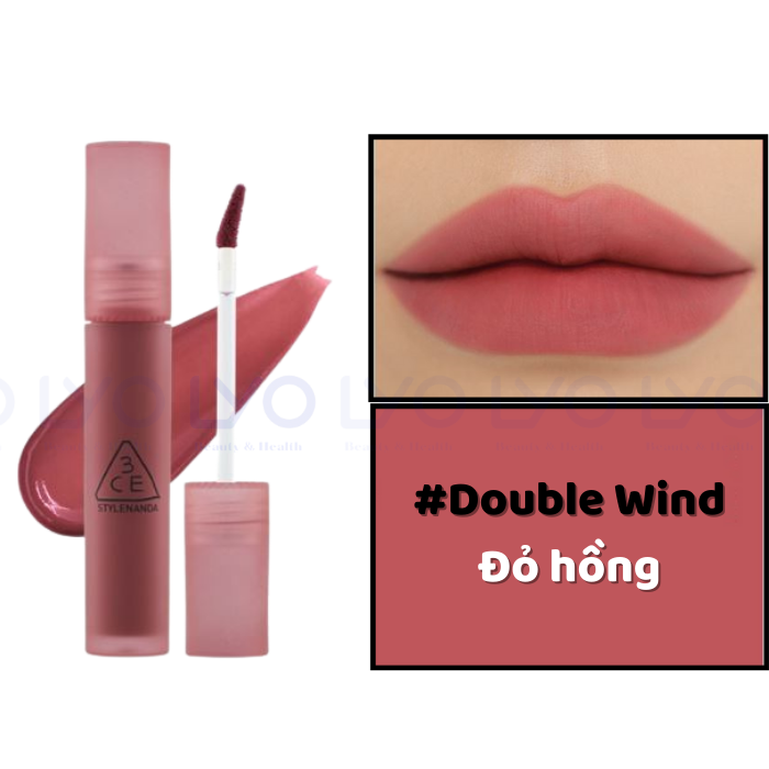Son kem lì mịn mượt 3CE Blur Water Tint 4.6g