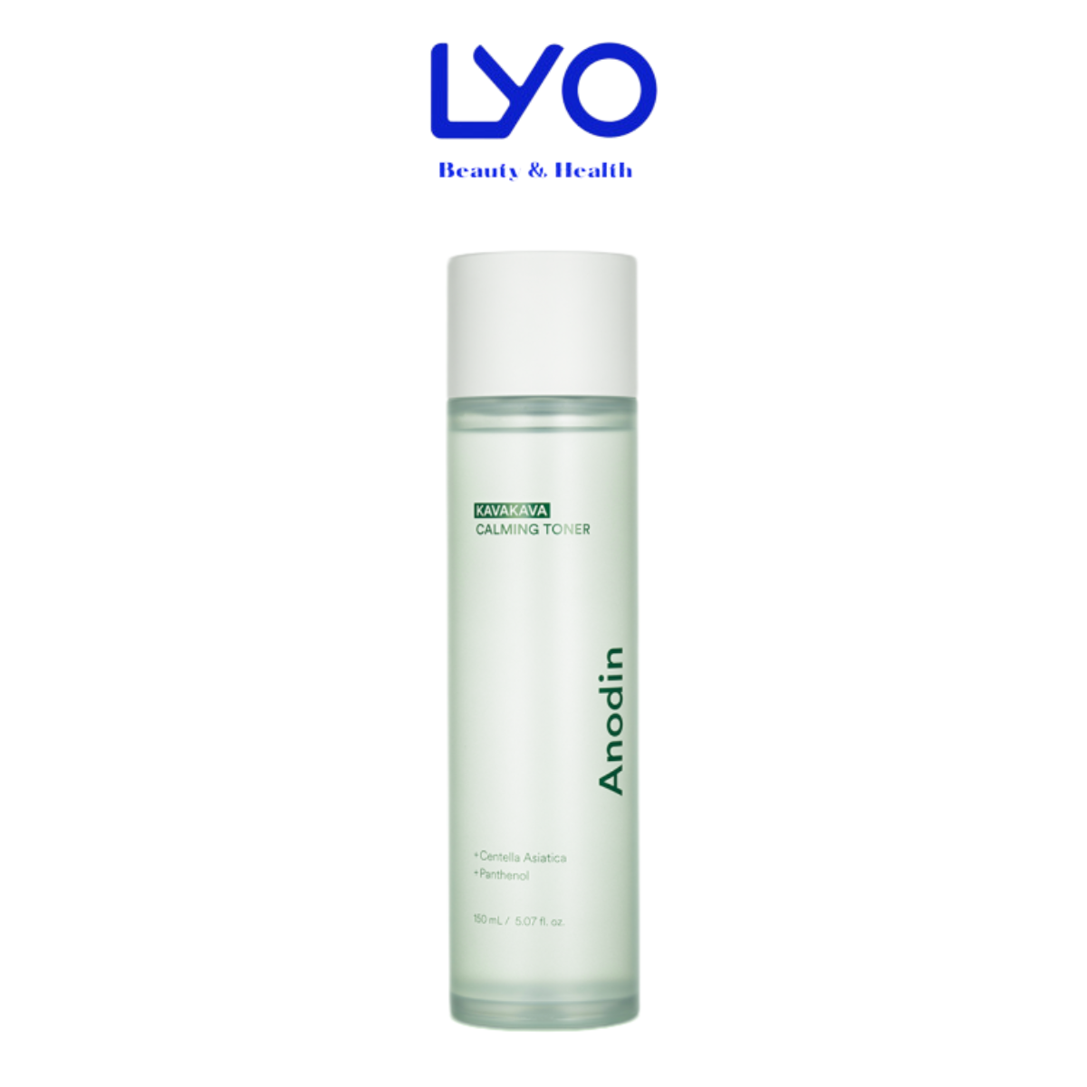 Nước Hoa Hồng Thuần Chay Cân Bằng, Làm Dịu Da, Cấp Ẩm Anodin KavaKava Calming Toner Cân Bằng Độ pH Cho Da Hàn Quốc 150ml