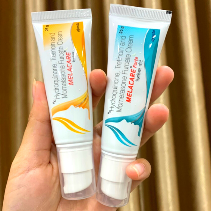 Kem Dưỡng Melacare Ajanta Làm Mờ Thâm Nám, Xóa Tàn Nhang ( màu xanh ) 25g
