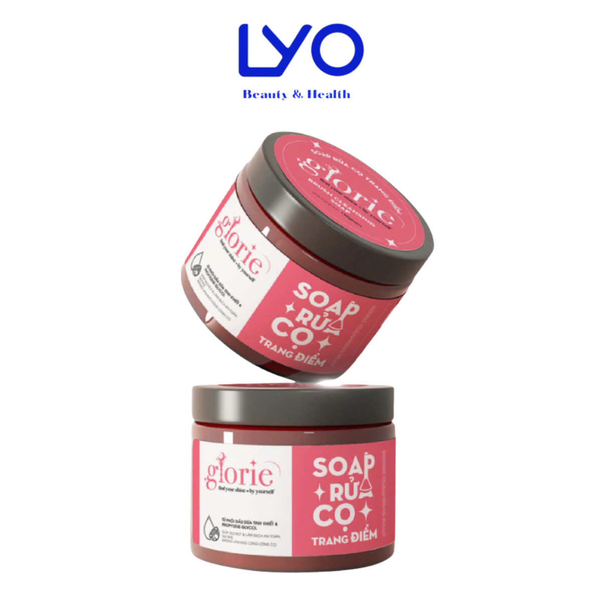 Sáp Rửa Cọ Trang Điểm Glorie Brush Cleansing Soap Dễ Thao Tác Làm Sạch Cọ 130g
