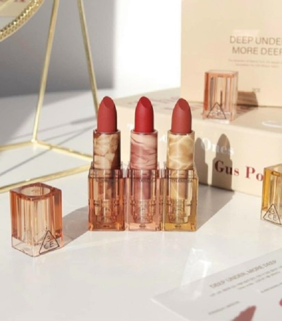 Son Thỏi 3CE Soft Matte Lipstick Version Deep Under More Deep