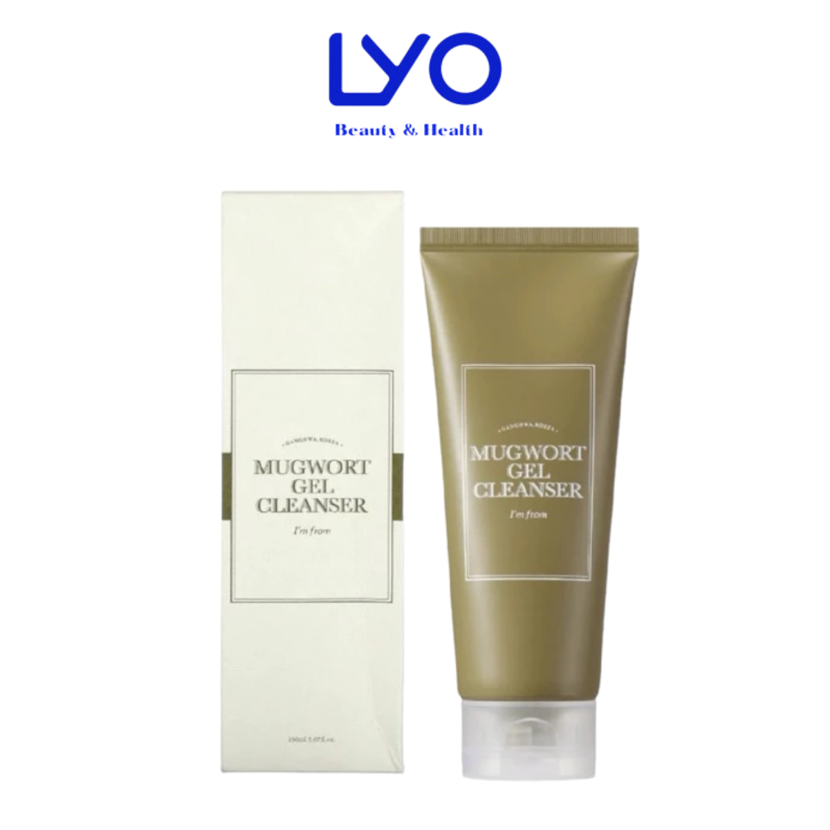 Sữa Rửa Mặt Dịu Nhẹ, Dành Cho Mọi Loại Da I’m from Mugwort Gel Cleanser Hàn Quốc 30ml