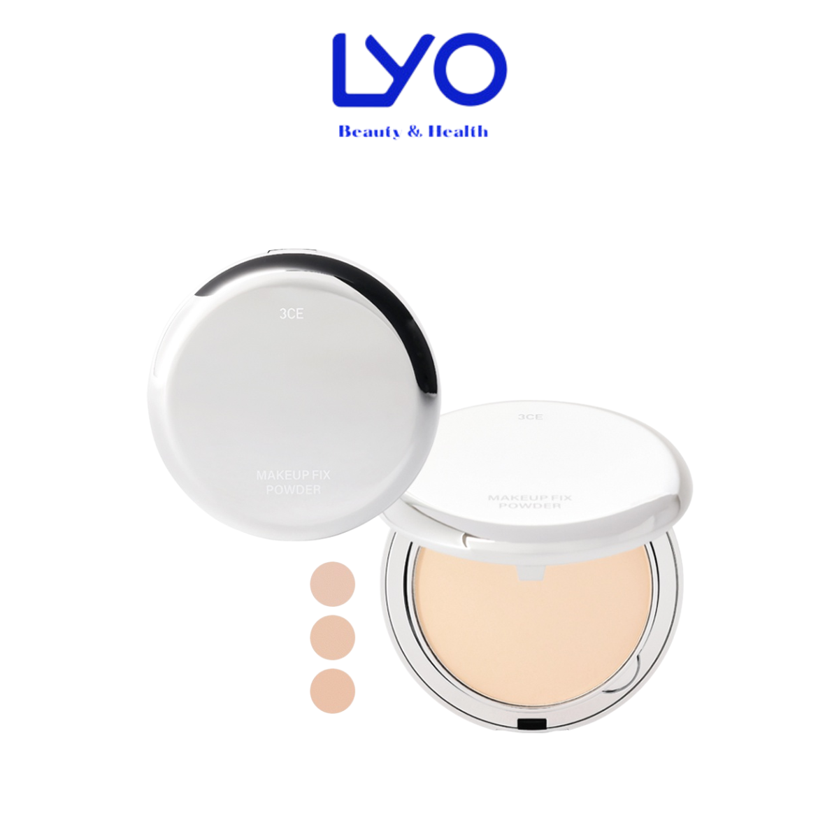 Phấn Phủ Cố Định Lớp Trang Điểm 3CE Makeup Fix Power