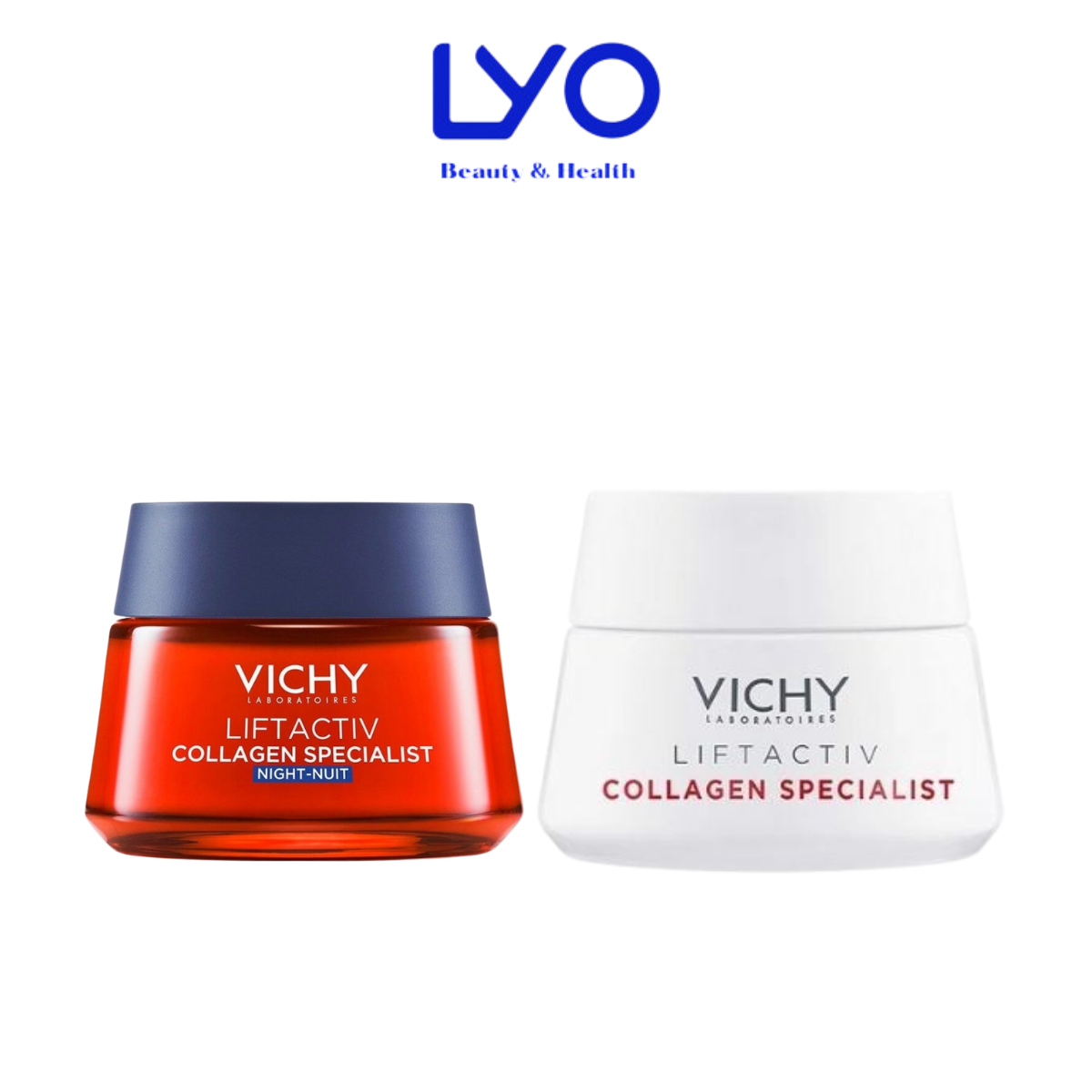 Kem Dưỡng Ngày & Đêm Sáng Da Mờ Thâm Nám Vichy Liftactiv Collagen Specialist Day & Night 15ml