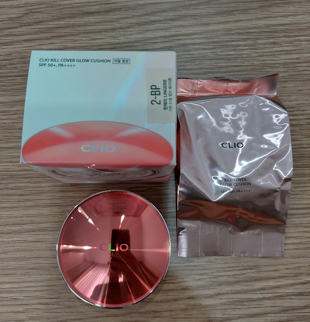 Phấn Nước Clio Kill Cover Glow / Glow Fitting Cushion SPF 50+ PA++++ 15g (1 hộp kèm 1 lõi)