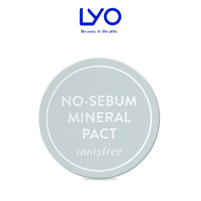 Phấn phủ nén kiềm dầu Innisfree No Sebum Mineral Pact 8.5g (Mẫu mới)