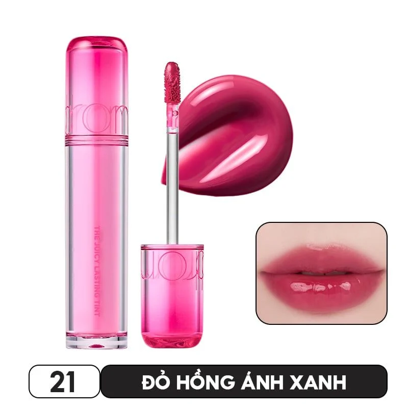 Son Romand (Son Kem Lì Zero Velvet, Son Bóng Juicy Lasting và Glasting Water Tint)