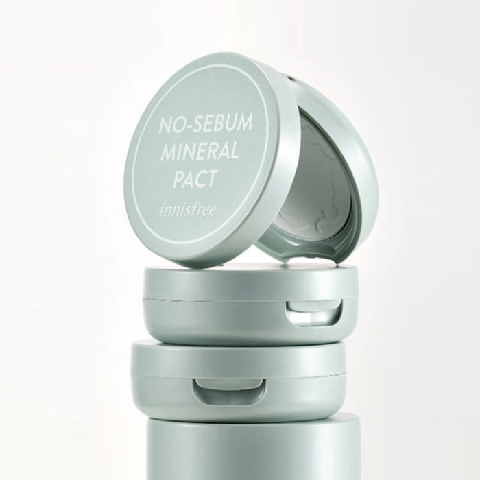 Phấn phủ nén kiềm dầu Innisfree No Sebum Mineral Pact 8.5g (Mẫu mới)