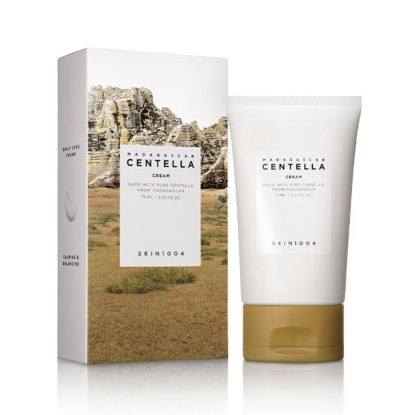 d690 - Kem dưỡng Rau Má Skin1004 Madagascar Centella Cream 75ml (Nắp vàng - Da khô, Thường)