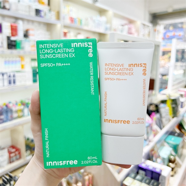 Kem Chống Nắng Innisfree Intensive Long – Lasting Sunscreen SPF 50+ PA++++ 50ml (MẪU MỚI)