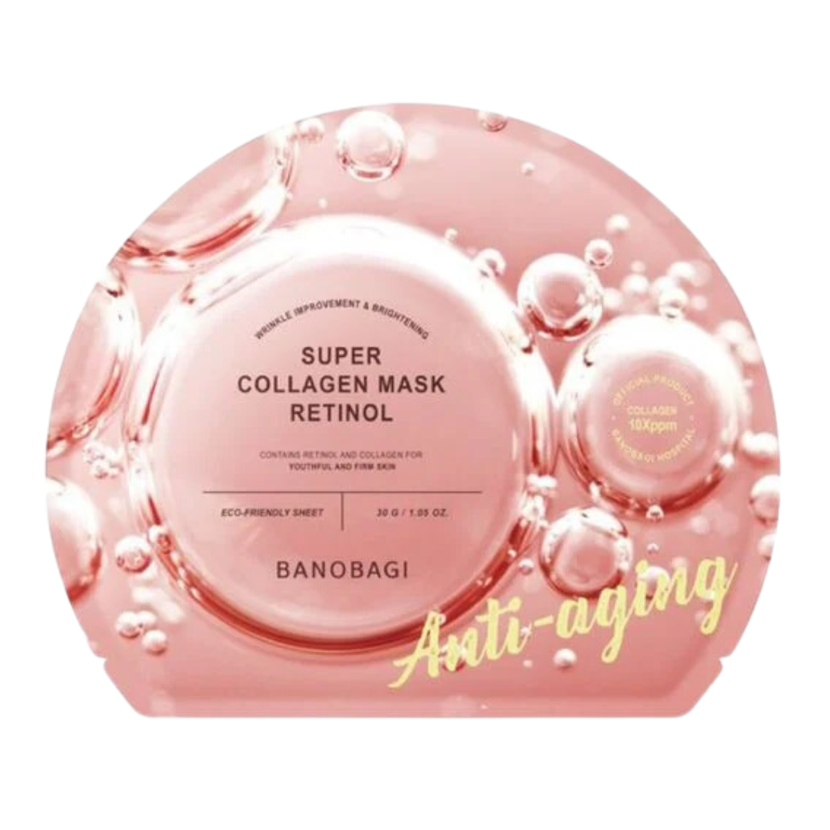c807 - Mặt Nạ Dưỡng Trắng Da , Giảm Mụn BANOBAGI Stem Cell Vitamin Mask 30ml (Combo 10 Miếng)