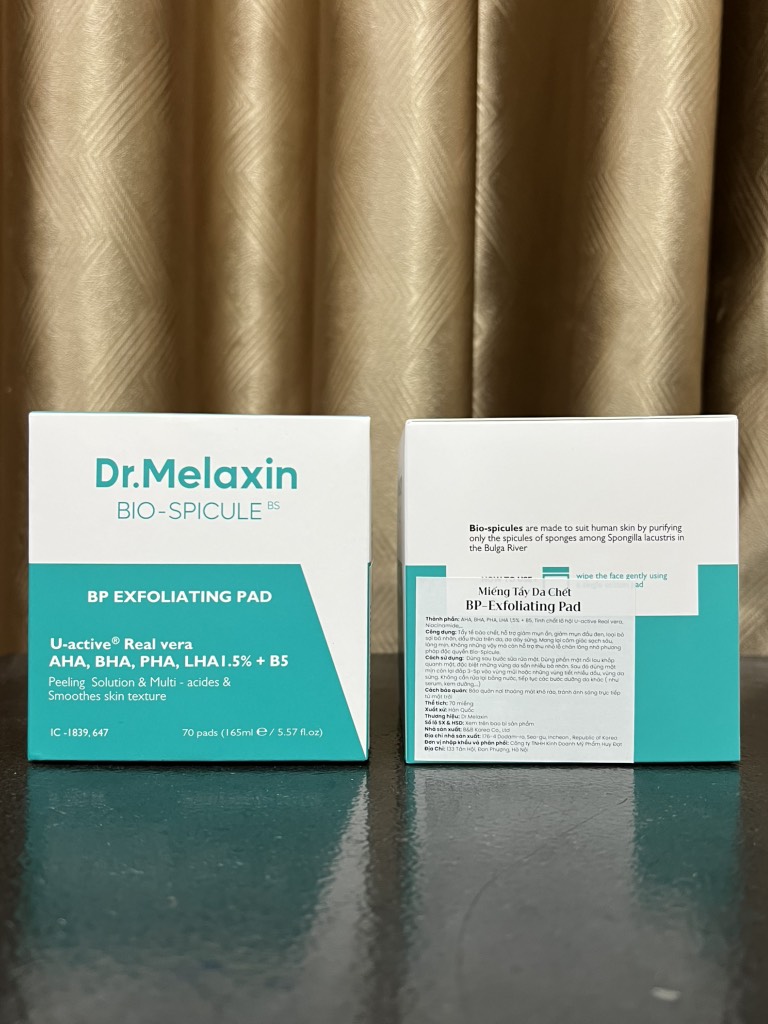 e299 - Dr.Melaxin - Toner Pad BP Pore Clear Tẩy Tế Bào Chết