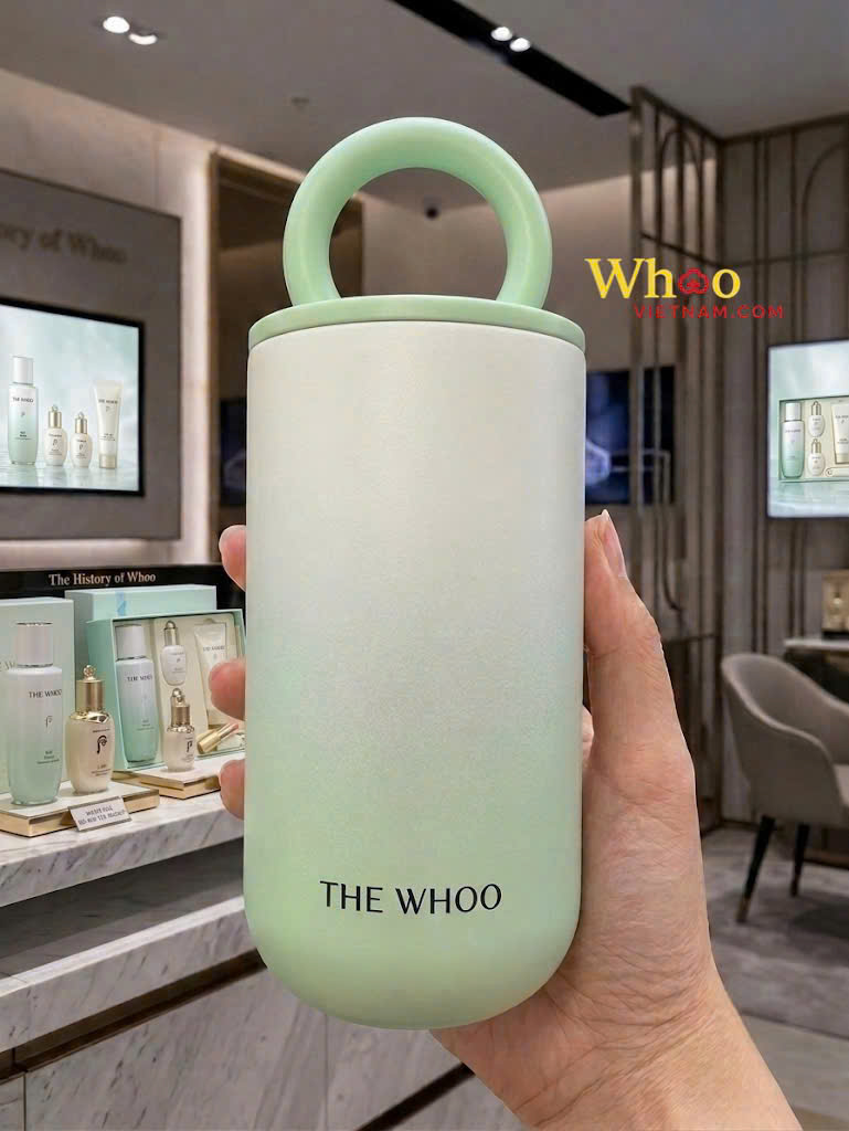 F445 - THE WHOO - Bộ Tinh Chất Ngăn Ngừa Lão Hóa Whoo Bichup Treatment Essence Special + Tặng bình nước
