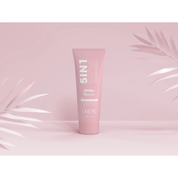O'Muse - Kem chống nắng 5in1 Ultra Sunscreen Body SPF 50+ PA++++ 80m