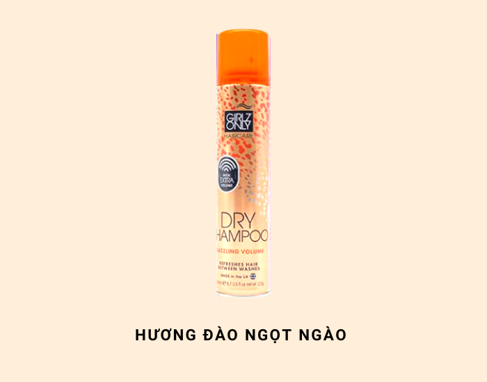 Dầu gội khô Girlz Only Dry Shampoo 100ml