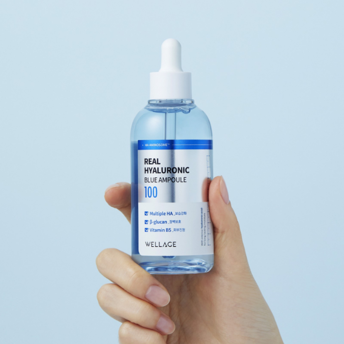 Serum Cấp Nước Wellage Real Hyaluronic Blue Ampoule 75ml