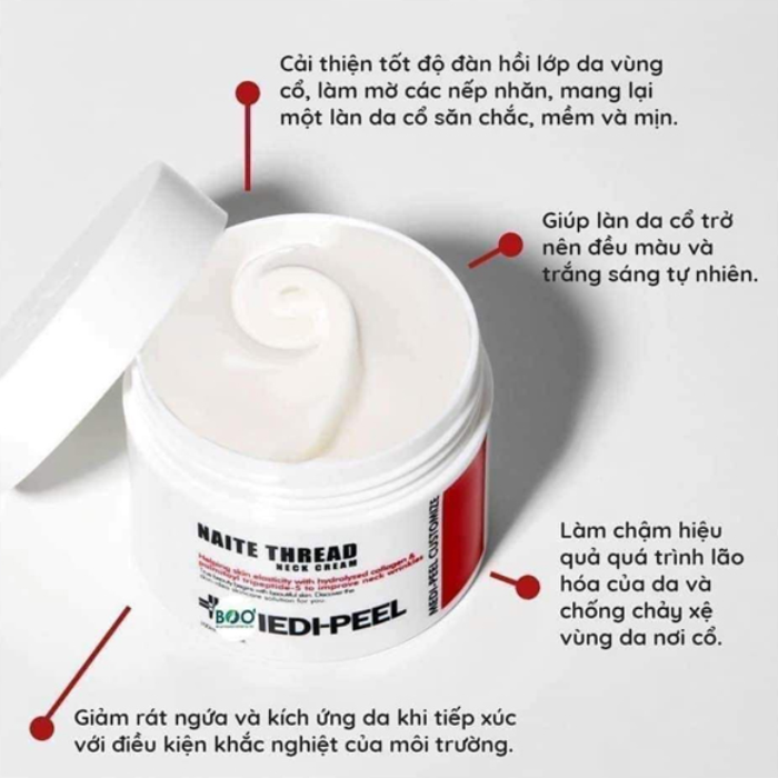 Kem dưỡng da vùng cổ Medi-Peel Premium Naite Thread Neck Cream 100ml
