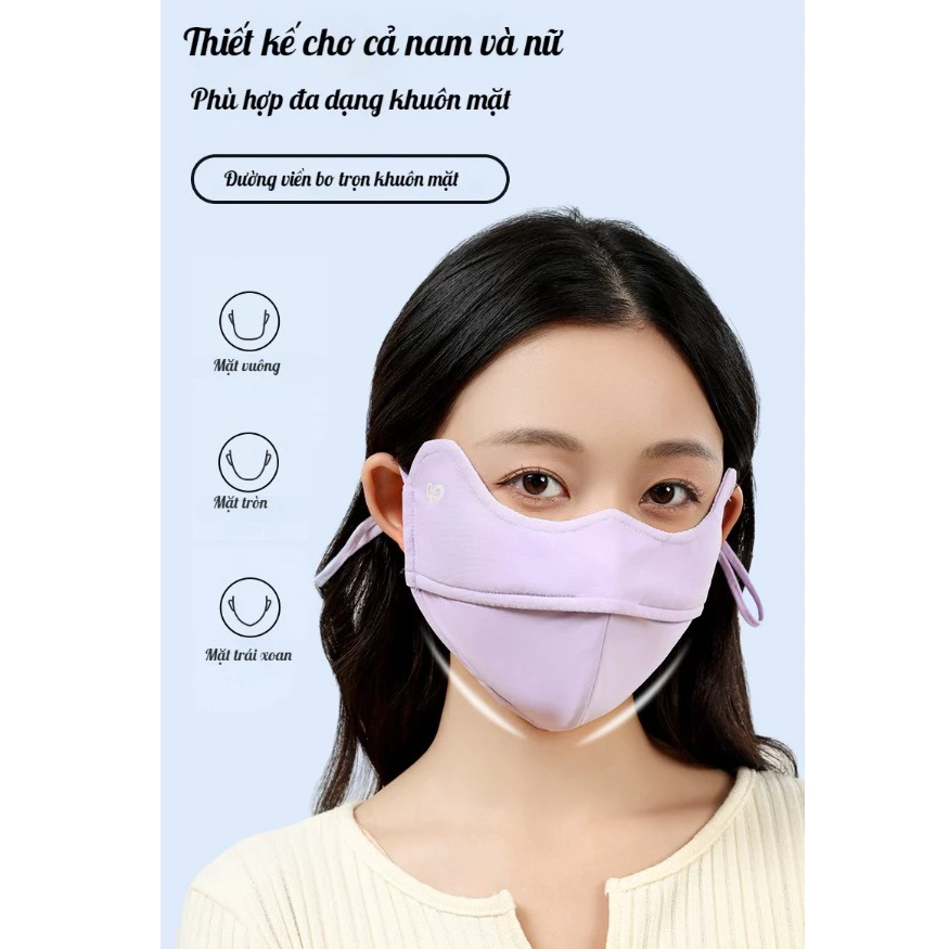 e462 - Khẩu Trang Hè 2 Lớp (Không Gọng) Chống Tia UV