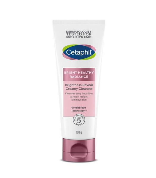 Sữa Rửa Mặt Cetaphil Bright Healthy Radiance Brightness Reveal Creamy Cleanser Làm Sáng Da 100g