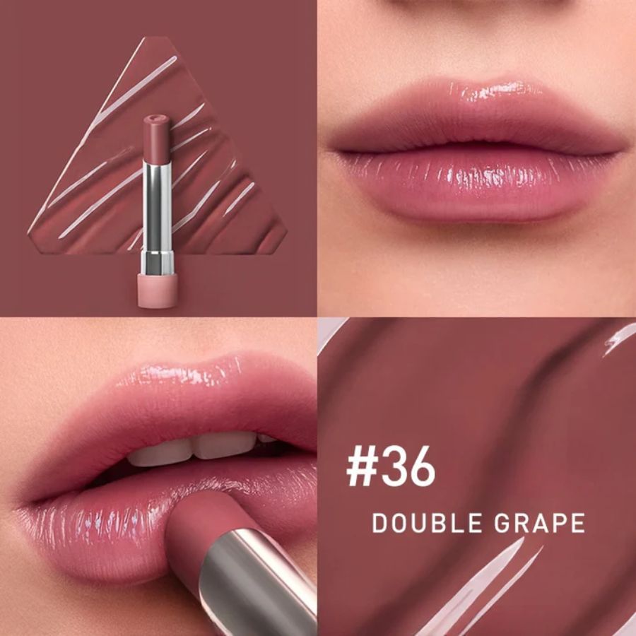 Son Bóng Dưỡng Môi 3CE Glazy Lip Glow Dạng Thỏi Có Màu, Hàn Quốc