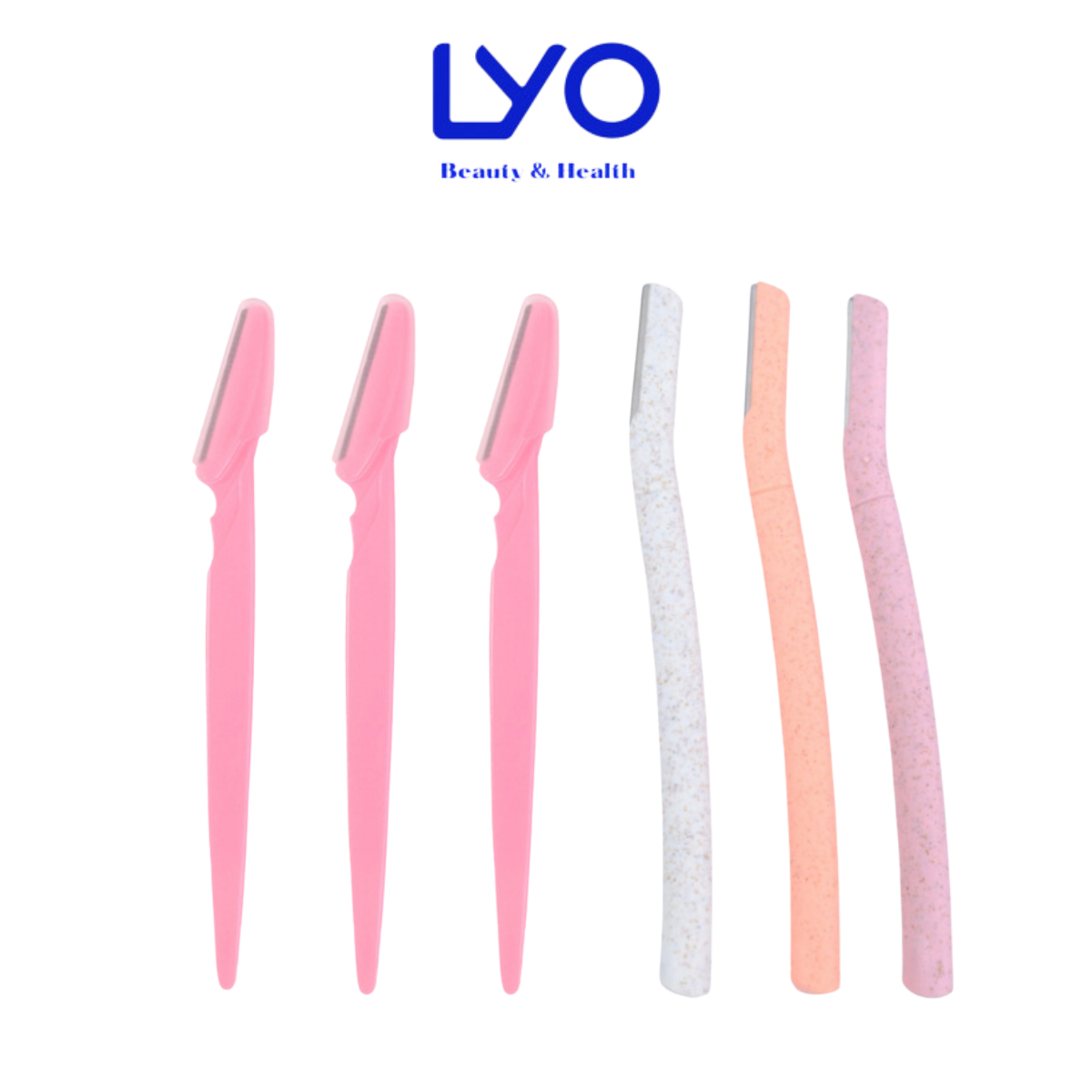 Set 3 Dao Cạo Lông Mày Jary Eyebrow Razor Hàn Quốc