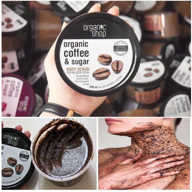 Tẩy Tế Bào Chết Toàn Thân Organic Shop Organic Body Scrub 250ml