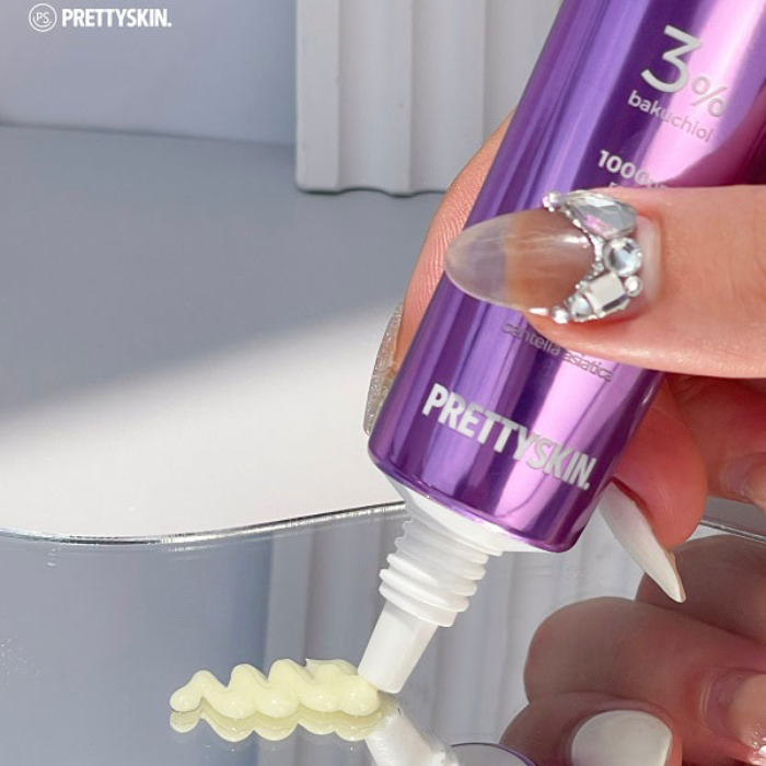 Kem dưỡng tái tạo phục hồi Prettyskin Retinal Bakuchiol A-Mazing night cream - Tuýp 30ml
