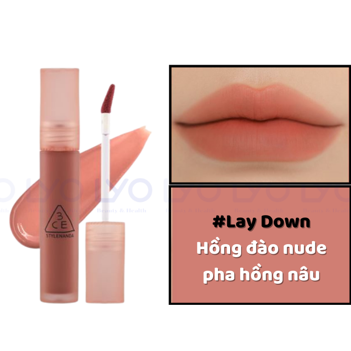 Son kem lì mịn mượt 3CE Blur Water Tint 4.6g