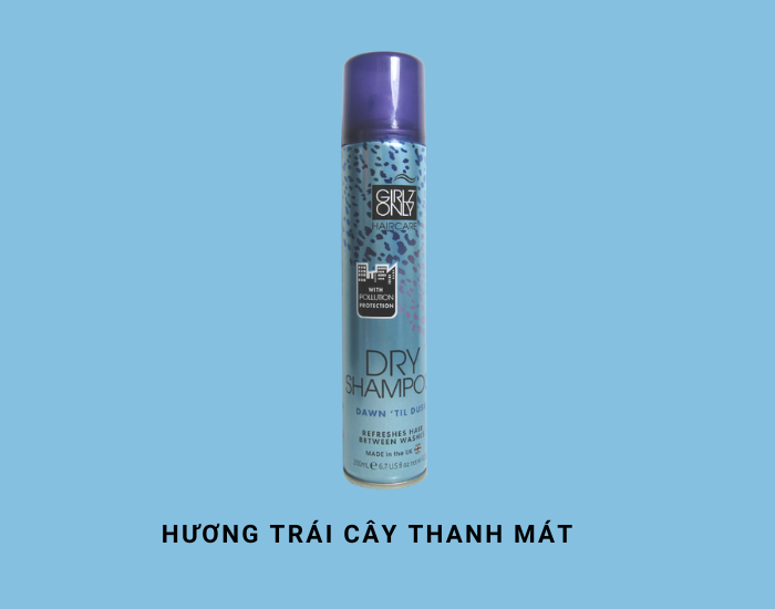 Dầu gội khô Girlz Only Dry Shampoo 100ml