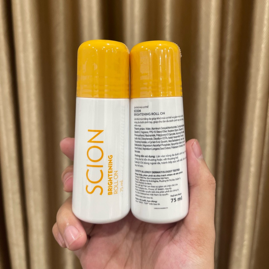 Lăn nách khử mùi sáng da SCION Nu Skin Brightening Roll On 75ml