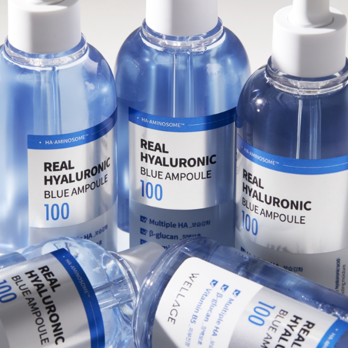 Serum Cấp Nước Wellage Real Hyaluronic Blue Ampoule 75ml