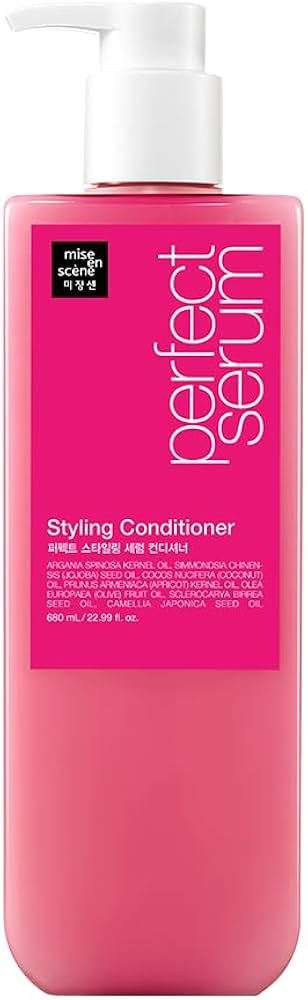 e907 - Dầu gội xả Mise En Scene Perfect Serum Hair 680 ml