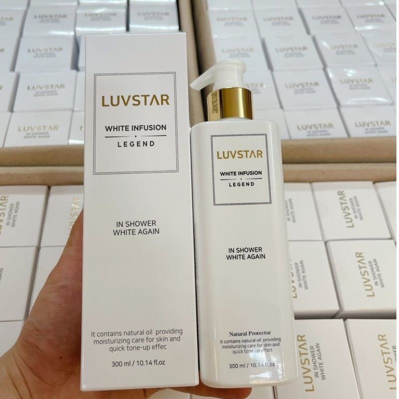 Sữa Tắm truyền trắng Luvstar White Infusion Legend In Shower White