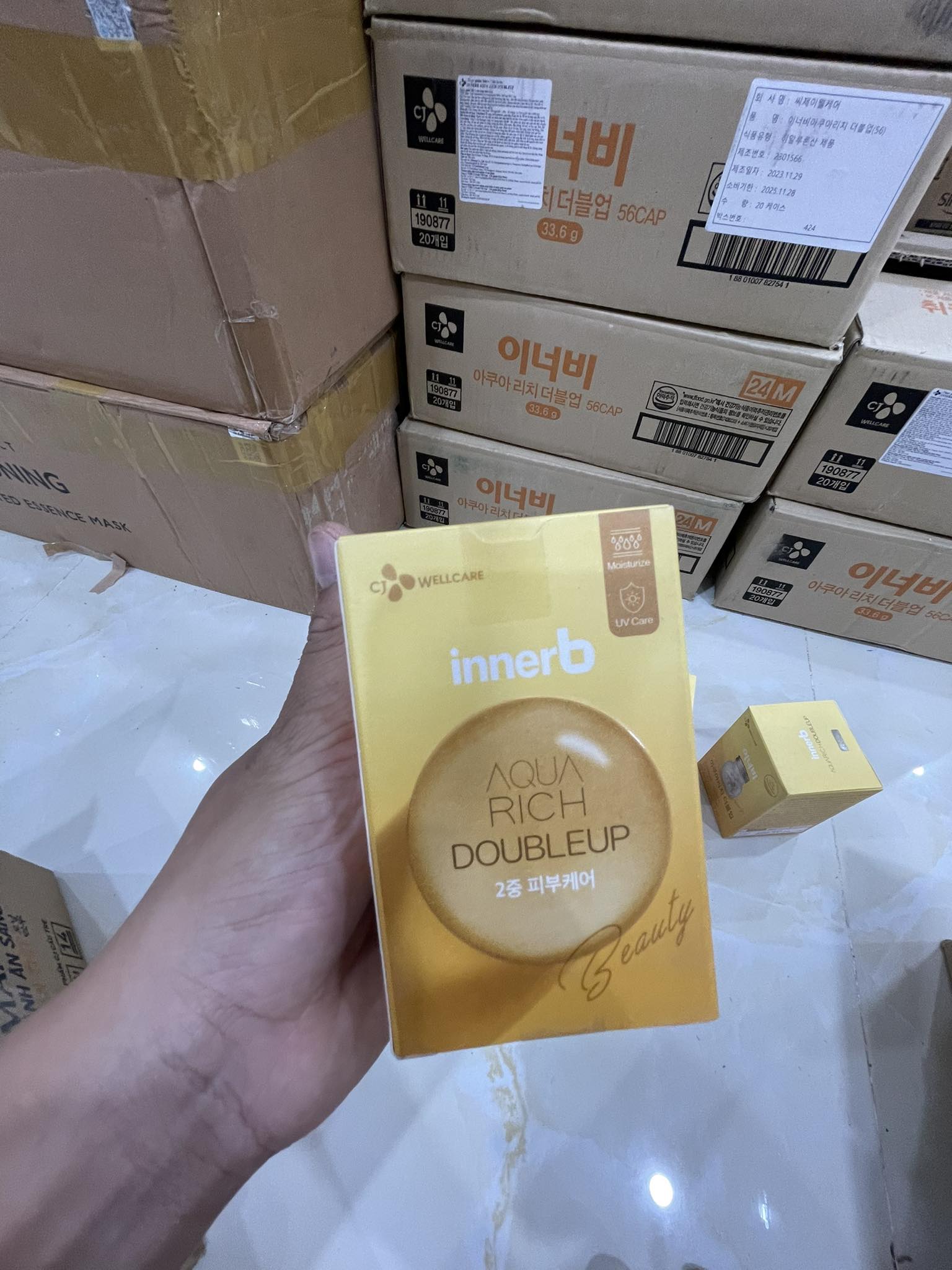 b436 - Innerb - Viên uống cấp nước Aqua Rich DoubleUp 56 viên