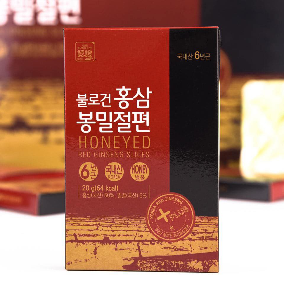 d681 - HỒNG SÂM LÁT TẨM MẬT ONG DAEDONG 200GR PLUS