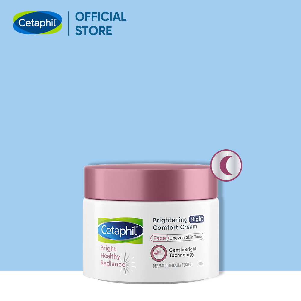 Kem dưỡng ẩm sáng da ban đêm Cetaphil Bright Healthy Radiance Brightening Night Comfort Cream 50g