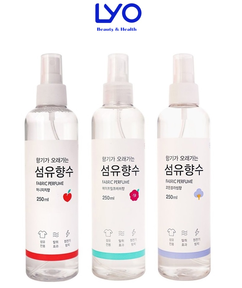 Xịt Thơm Quần Áo Fabric Perfume Hàn Quốc 250ml