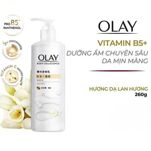 f076 - Dưỡng thể body hương nước hoa Olay Body Cellscience 260g