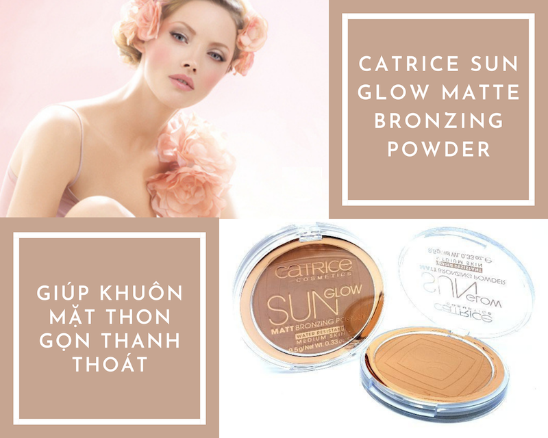 Phấn Tạo Khối Catrice Sun Glow Matt Bronzing Powder 9.5g