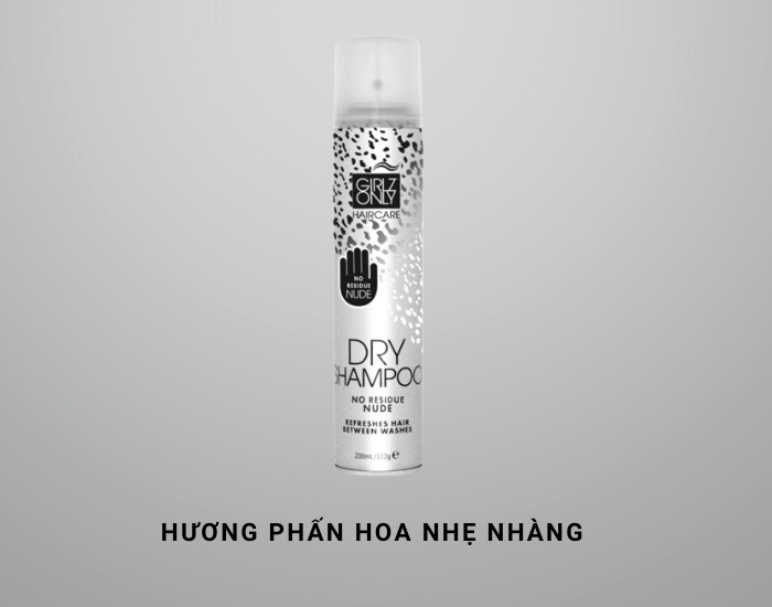 Dầu gội khô Girlz Only Dry Shampoo 100ml