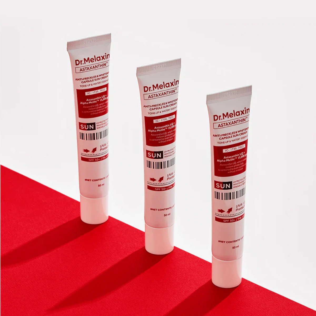 Kem Chống Nắng Nâng Tone Tự Nhiên Astaxanthin Capsule Hàn Quốc 50ml