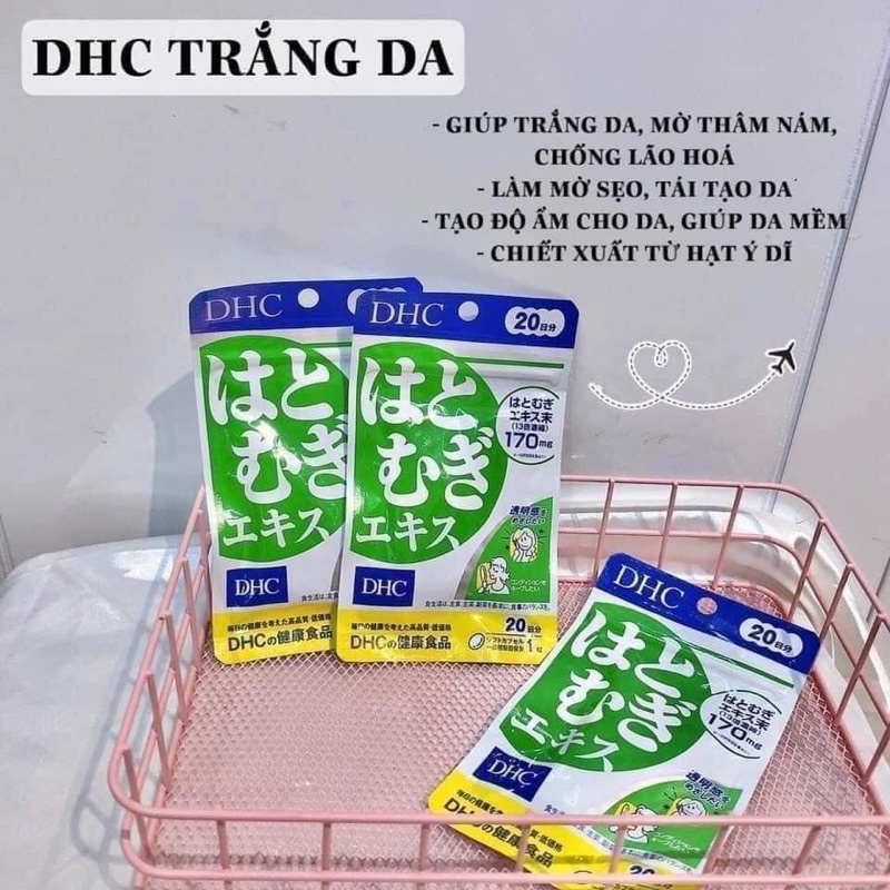 Viên uống Trắng da DHC Nhật Bản 20 Ngày ( 20 viên )