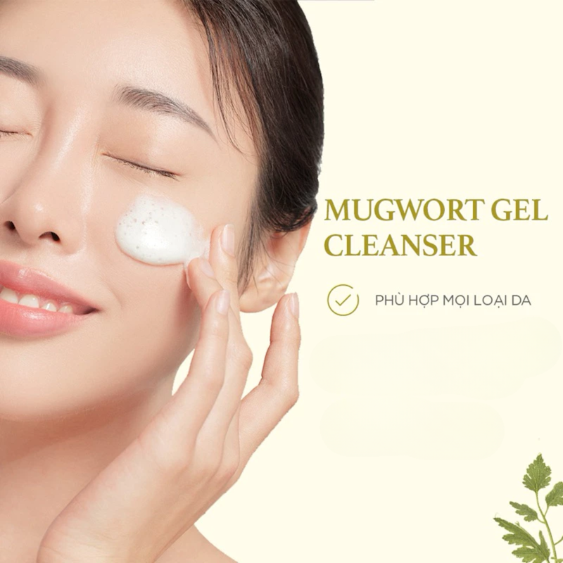 Sữa Rửa Mặt Dịu Nhẹ, Dành Cho Mọi Loại Da I’m from Mugwort Gel Cleanser Hàn Quốc 30ml