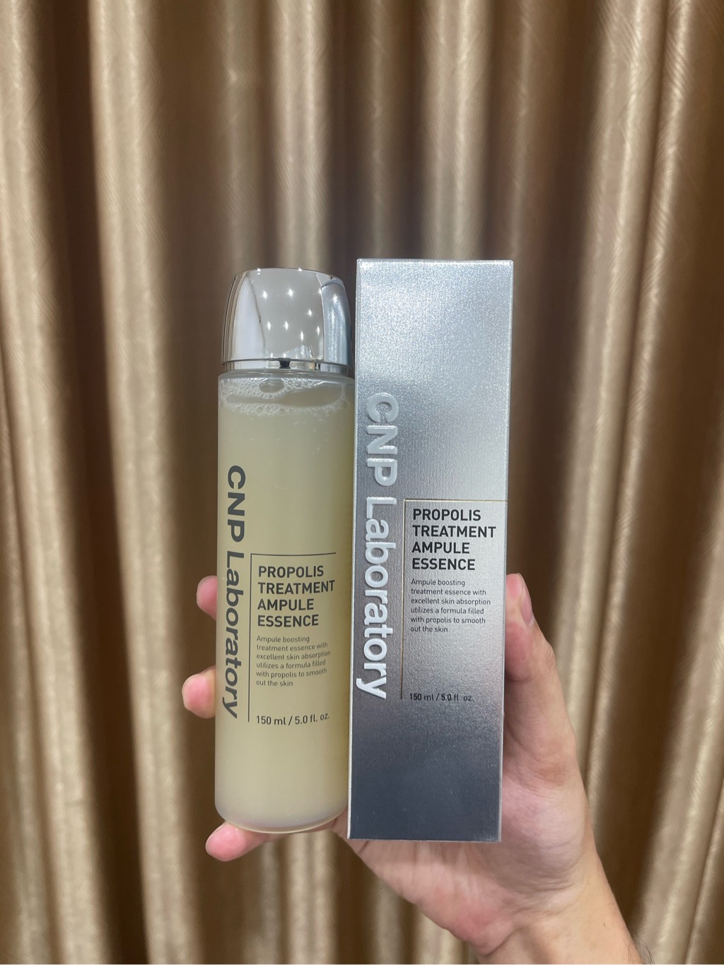 a64 - CNP - Set Nước Thần Keo Ong Propolis Treatment Ampoule Essence 150ml + 100ml