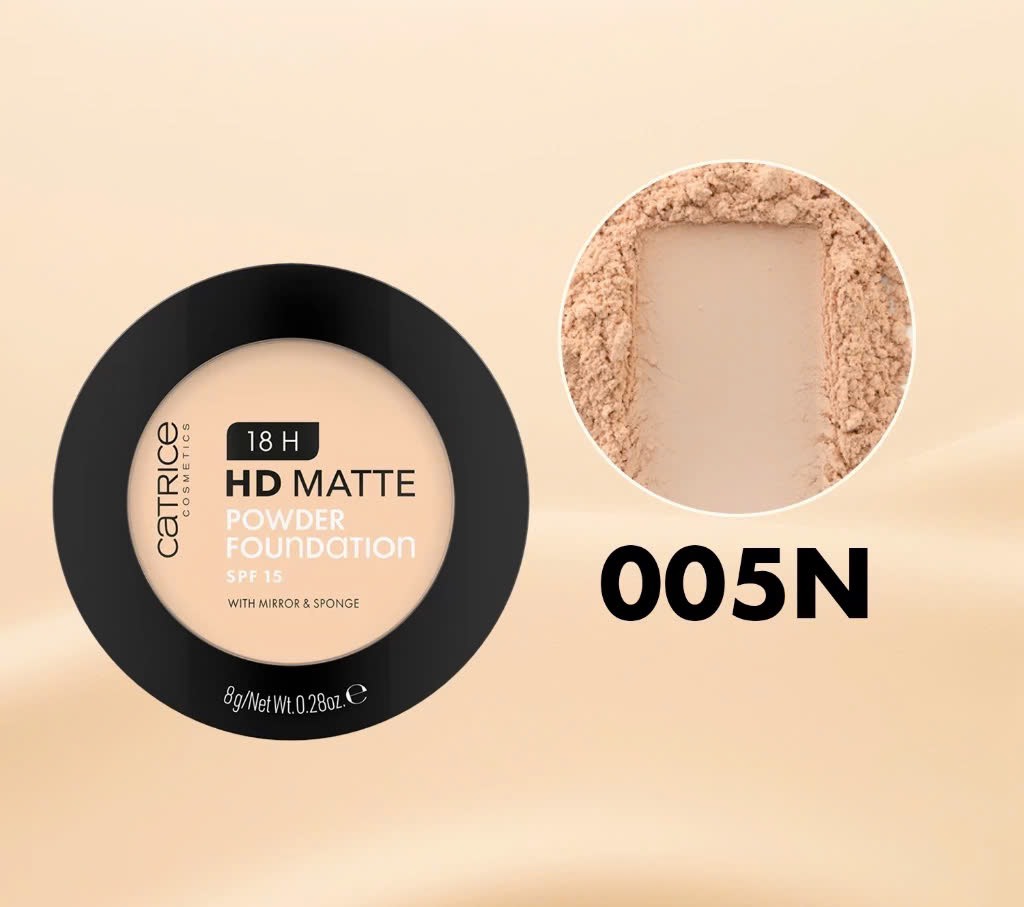a314 - Catrice - Phấn Nền Kiềm Dầu 18H HD Matte Powder Foundation 8g